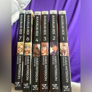 6 of 9 books from this series. Books 6, 8, and 9 are missing